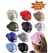 Summer NEW PonytailBaseball Cap Mujer Messy BunBaseballHatSnapback Hat  eb-30593242
